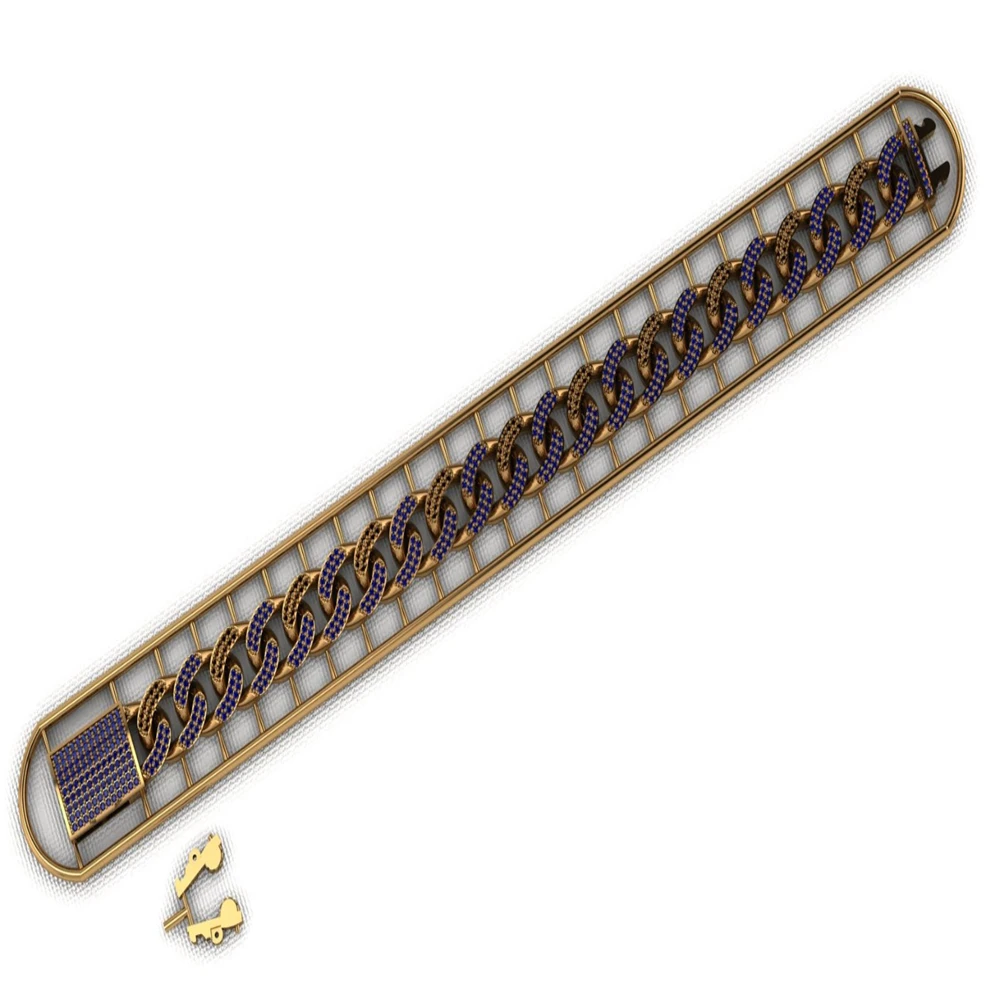 3D jewelry Printing  Custom Bracelet Models Suitable for Gem Setting