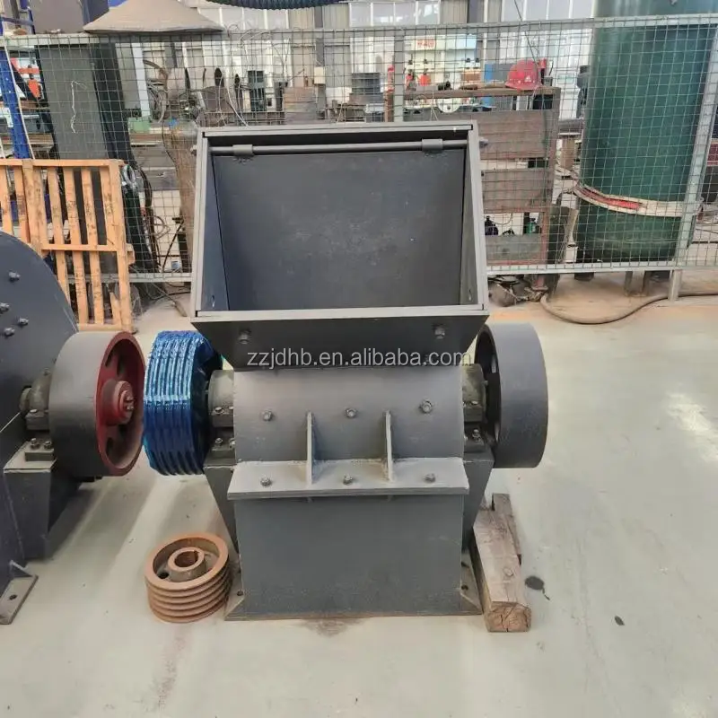 Factory Wholesale Black Steel Large Caliber Crusher Hard Rock Crusher Heavy Duty Hammer Crusher