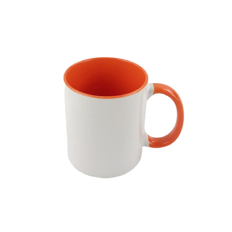 Yinsa M012 Holiday Gifts Sublimation Coffee Ceramic Mug 11oz Two Tone Color Coated Mug