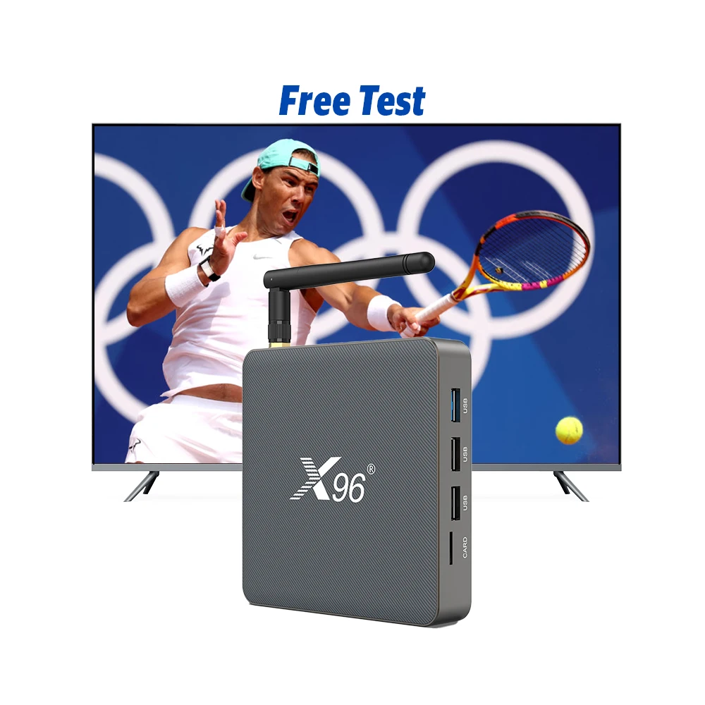 4K HDR IPTV приставка Xtream коды Android 12 0 Amlogic S905X3 4G 32G Smart Media Player