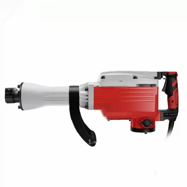 110V Industrial Heavy Duty Jack Hammer Electric Pick 220V High Power Concrete Breakers Rotary Demolition Impact Hammer Drill Set