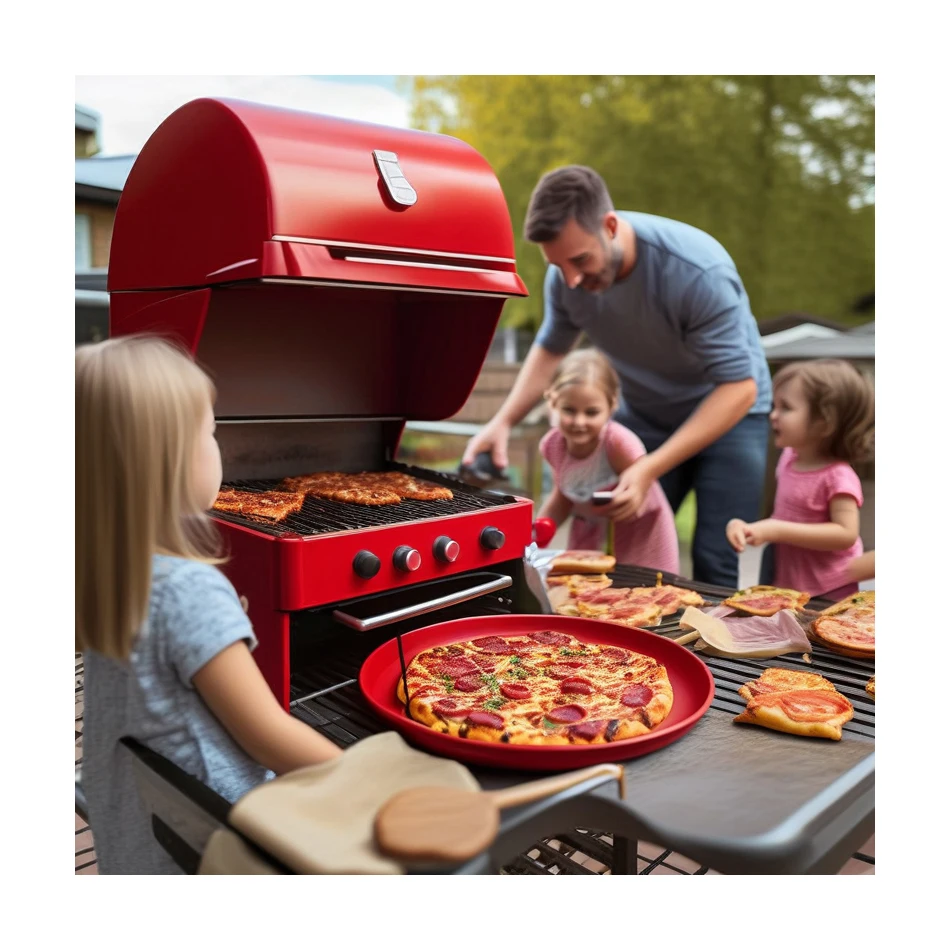 German Ovens Outdoor For Converter Wood And Gaz Commercial Automatic Stone Pizza Oven Gas Burner Replacement