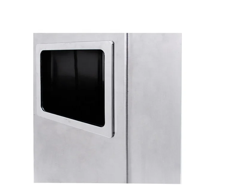 Rectangle Ashtray Bin Stainless Steel Ashtray Trash Bin Waste Cigarette Standing Bin
