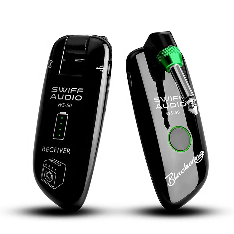 Swiff WS-50 Wireless for Electric Guitar/ Bass System Rechargeable UHF Technology