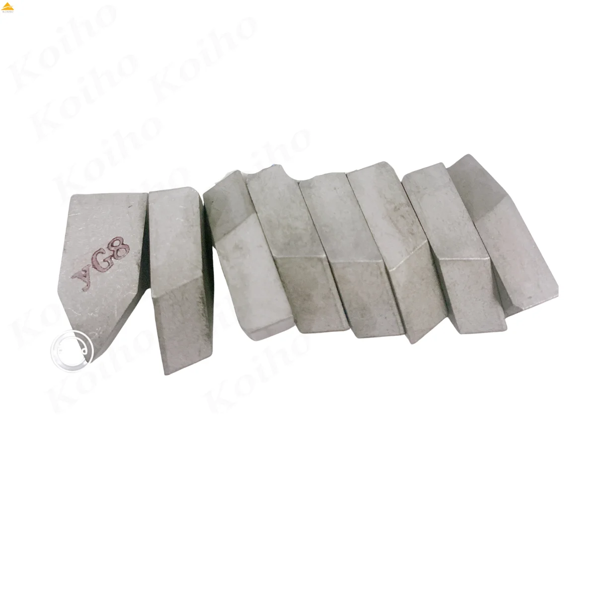 C125 C20 brazing tips tungsten carbide cutting tips carbide brazed insert cutter cemented carbide brazed tip