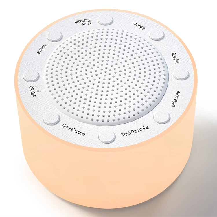 Amazon Top Seller Natural Ecological Soothing White Noise Machine Sleep Sound Machine Baby Adult Office Baby White Noise Machine