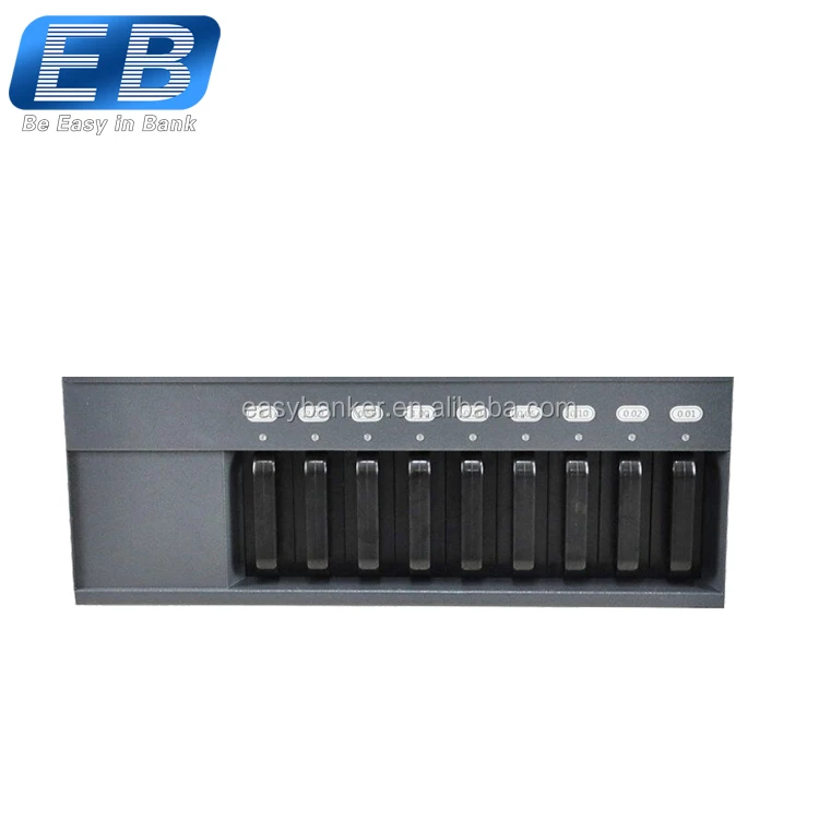 CS-900-3 Automatic Coin Sorter Wrappe High speed Coin Counting Machine for multi countries Coin Cash Register