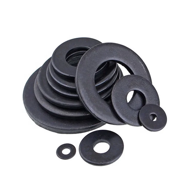 DIN125 Black Oxide M10  Carbon Steel Metal Flat Washer