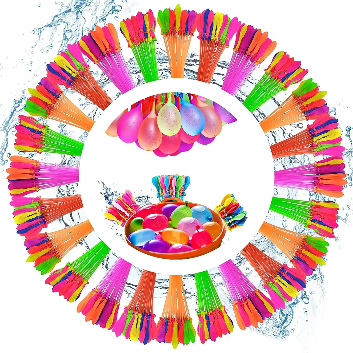 Надувные шарики, Самоуплотняющиеся, 592 шт.