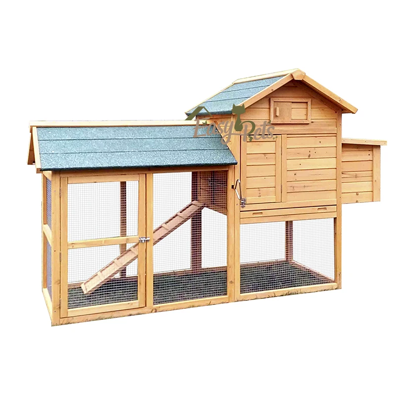 Poulailler en bois pour 2-3 oiseaux chicken homeavec enclos