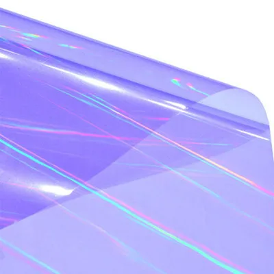 Iridescent Film Cellophane Flower Wrapping Paper Rainbow Waterproof Plastic Wrap for Birthday Christmas Gifts Flowers