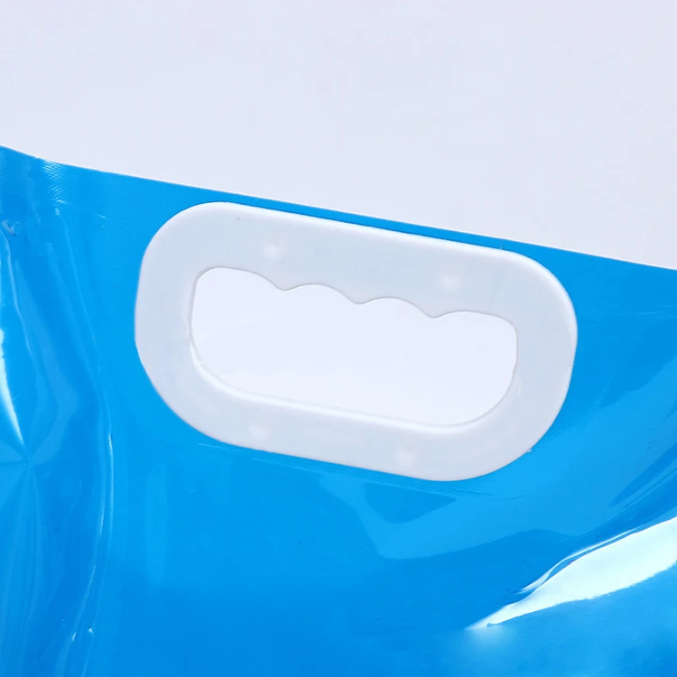 Stock 5L 10L Portable Water Carrier Bag Custom Logo Liquid Beer Storage Spout Pouch Kangen Water Bag with Standing Bottom