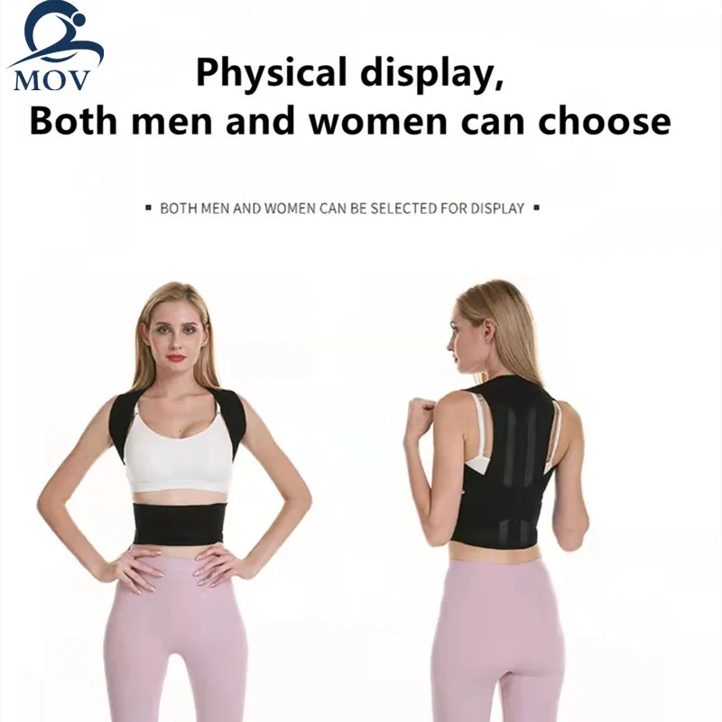 Adjustable back support brace belt shoulder Posture Corrector