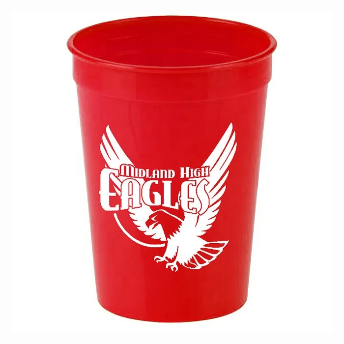 OEM Cheap Price Custom Stadium Cups Plastic Beer Wedding Party Event Cup