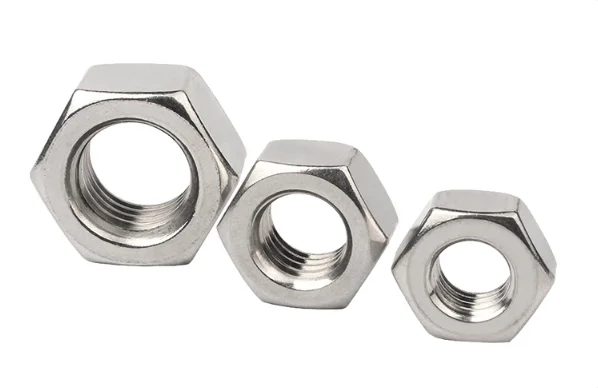 DIN934 Нержавеющая сталь A2 A4 SS304 SS316 Шестигранная гайка M6 M8 M10 M12 M16