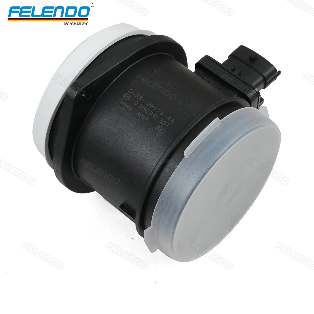 Felendo Air Flow Sensor LR071914 for Range Rover Evoque Sport Vogue Discovery Freelander Air Mass Sensor 2.0TD 3.0TD 5.0L