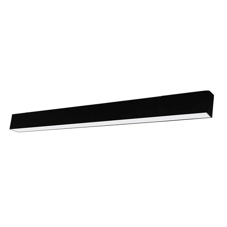 Modern 0-10v Dimmable ETL Linear Lamp 60w 120w Etl Ce Shop Lights Suspendend Ceiling Smd 2835 Aluminum Body Office light