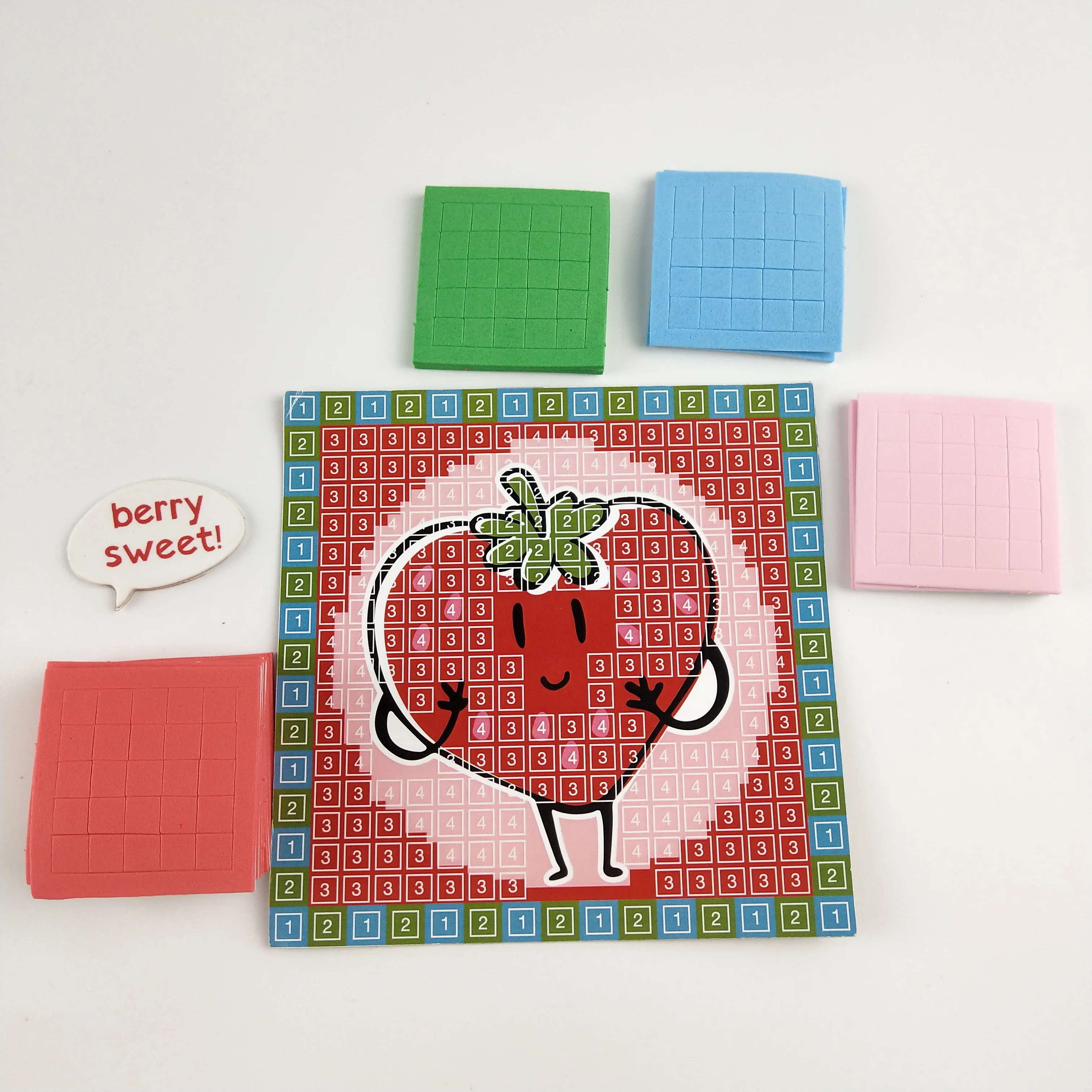 Strawberry  EVA foam decor DIY kit