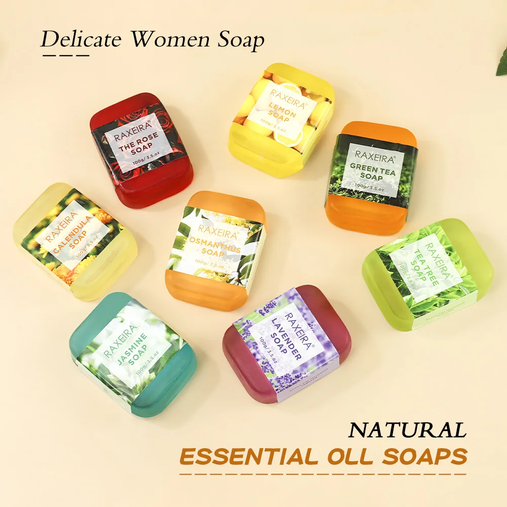 Private label natural organic essential oil soap handmade soap organic for skin whitening