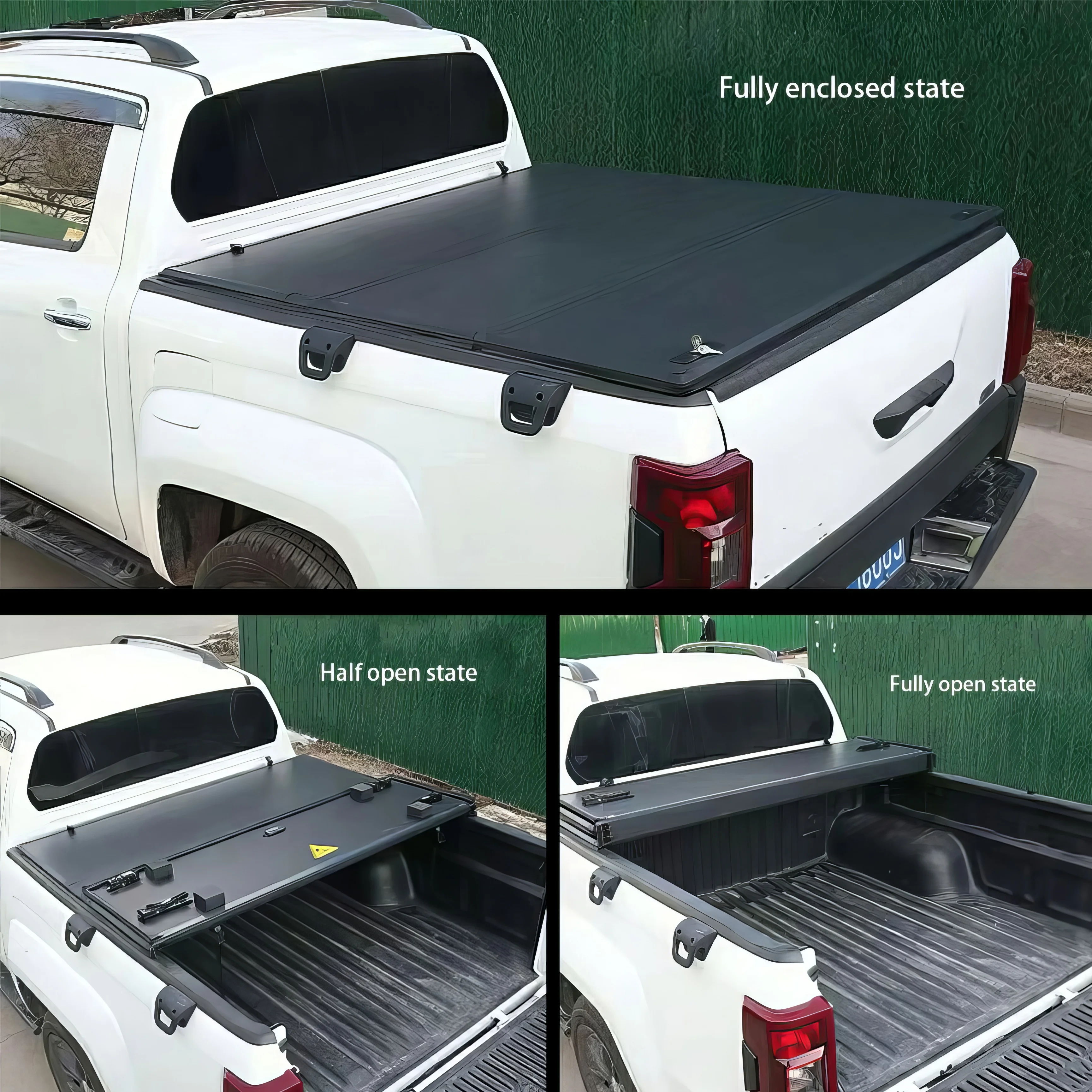 2023 NEW Design Pickup Aluminum tri-fold cover pickup tri-fold cover For Changan Hunter  Mitsubishi L200