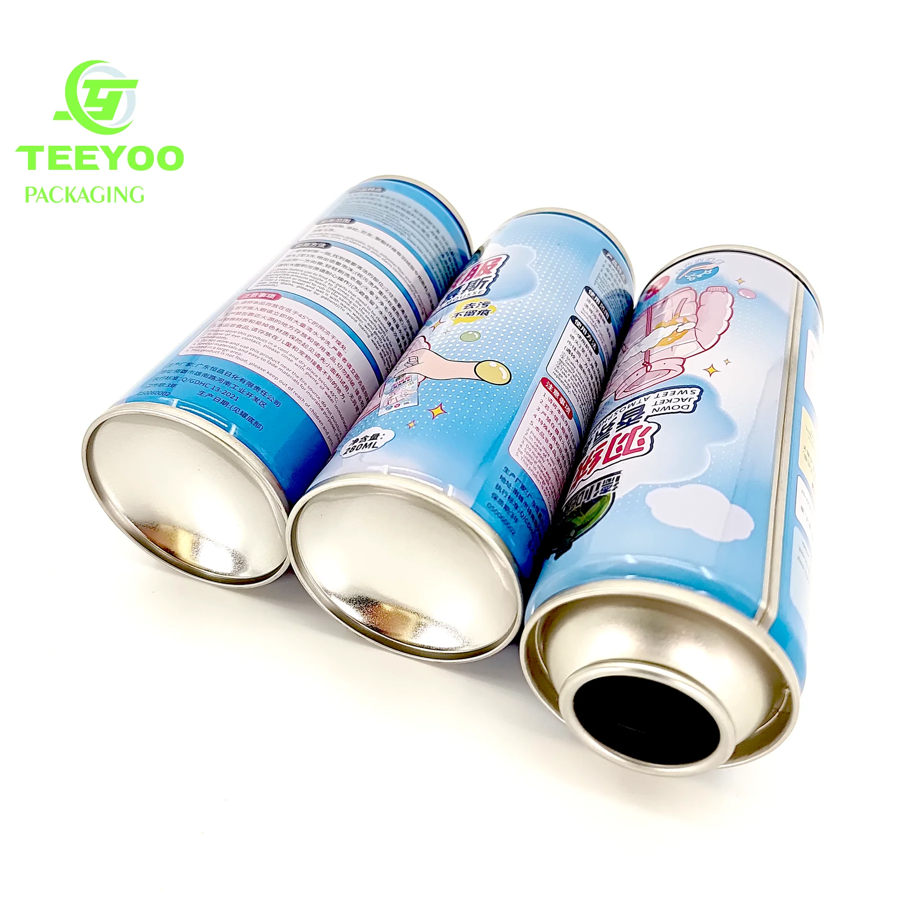 Factory-Made Tinplate Aerosol Spray Can for Body Perfume and Cleaner Foam Spray Can