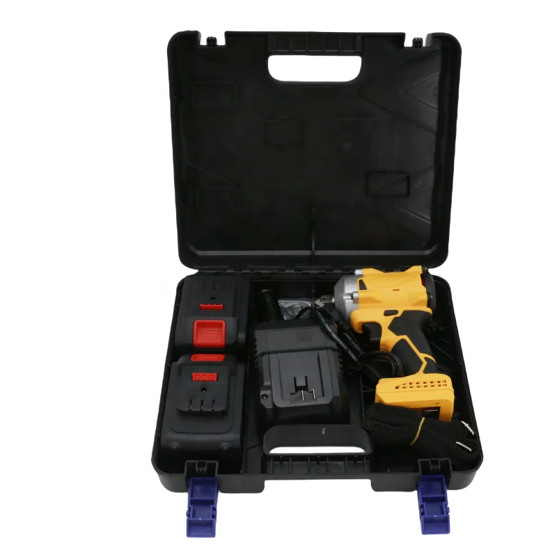 350N.m 21V Max Cordless Torque Wrench Battery Tool Set Hand Driver Electric Brushless Power industrial impact wrench