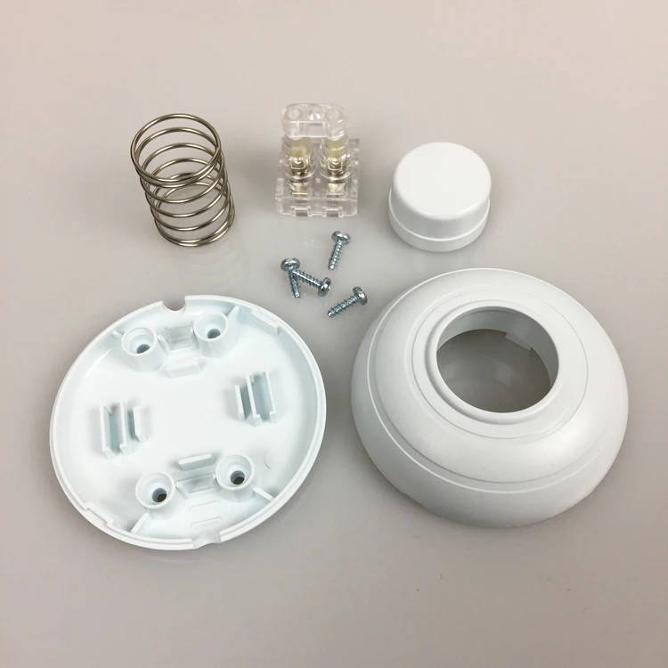 Электрический шнур питания белый цвет ножной переключатель