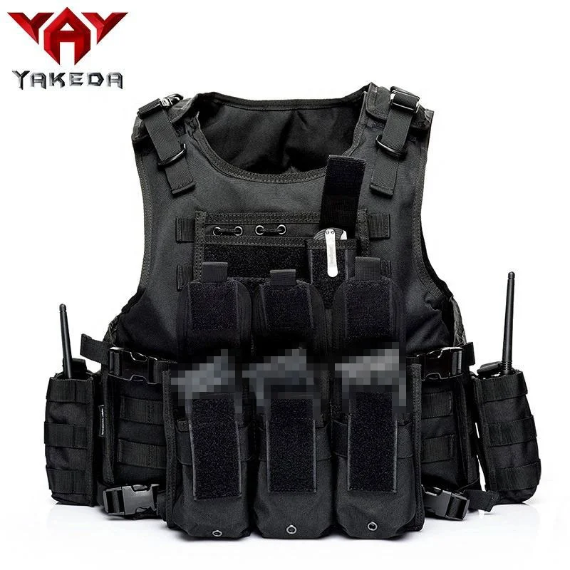 YAKEDA Tactical Equipment Chaleco Tactico Outdoor Hunting Training Protective Vest Security Guard Tactical Vest Tactico Gear