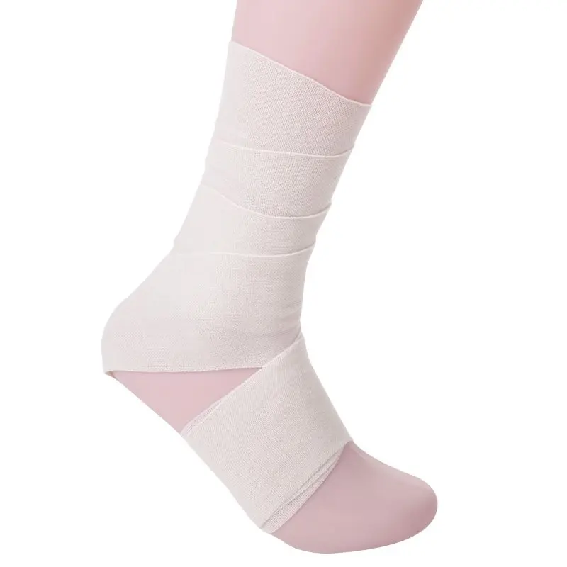 
Hot selling Wholesale Cotton Spandex Breathable Elastic Bandage High elasticity and strong contraction easy use avoid injury 
