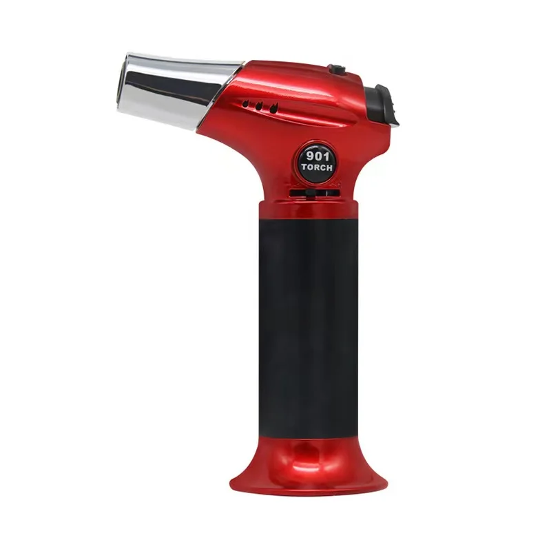 High Quality Camping Bbq Adjustable Flame Jet Lighter Butane Gas Kitchen Culinary Blow Torch