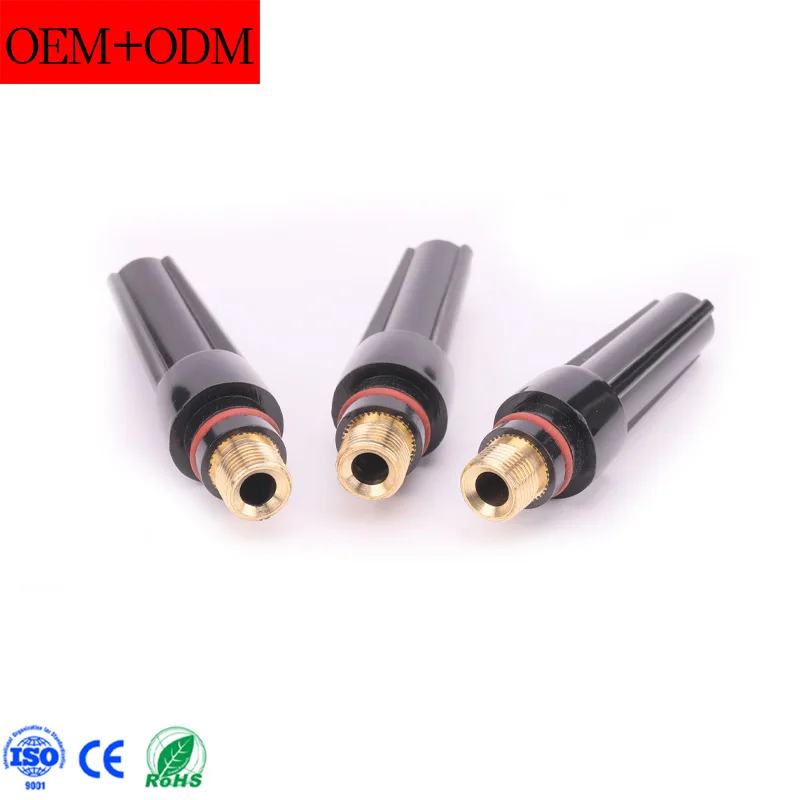 CNAWELD WP17 WP18 WP26 Medium Back Cap 57Y03 Black Tig Welding Torch Parts Use for WP17/18/26