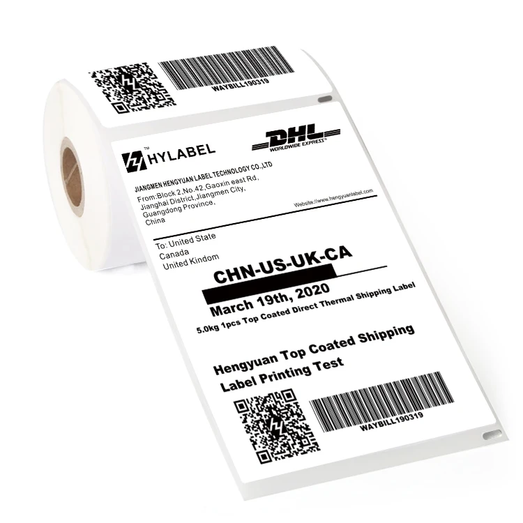 Dymo 4 xl этикетки штамповочные 104*159 для доставки Labelwriter 4xl s0904980