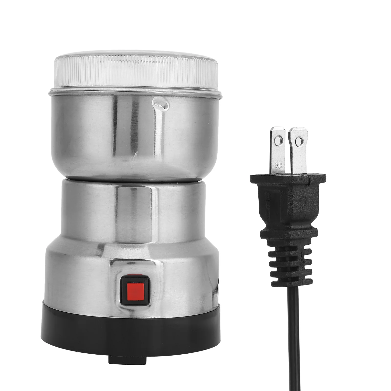 multi-function commercial Stainless Steel burr electric coffee grinder food spice nuts mill Four-page blade