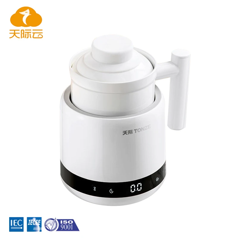 Household multi-functional portable electric stew cup mini small flower teapot slow cooker