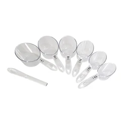 Plastic  hot selling 6pcs set measuring
