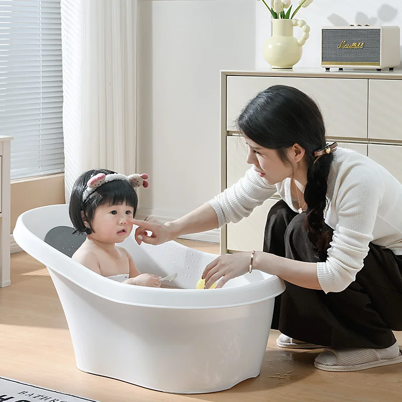 Modern Style Non-Slip Body Cleaning Shower Bathtub Big Size Baby Bath Bucket For Kids