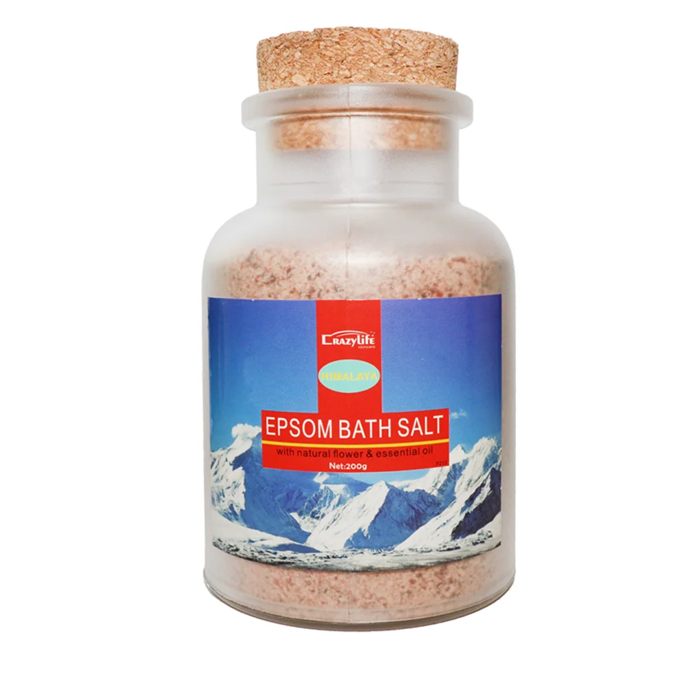 Himalayan Salt Body Scrub-Natural Exfoliating Salt Scrub for Acne, Cellulite, Deep Cleansing, Scars, Wrinkles, Exfoliate