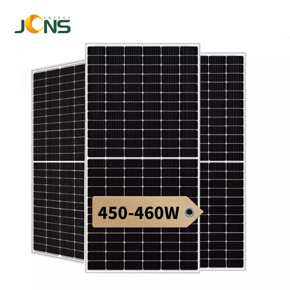 JCNS оптовая продажа PV модуль солнечных панелей батарея Ночная 440 Вт 450 Вт 460 Вт монокристаллическая солнечная панель