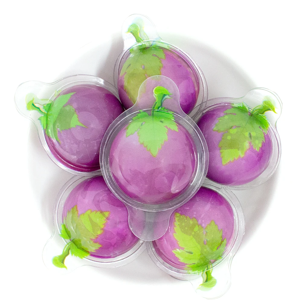 Wholesale Fruit Flavor Sweet Eye Ball Shape Jelly Filled Eyeball Chewy Gummy Candy