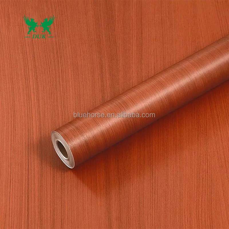 Hot press laminate decorative melamine wood grain melamine paper