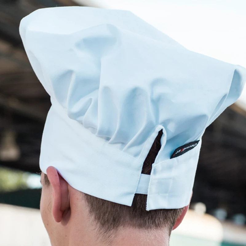 CHECKEDOUT Wholesale custom color adjustable fashion professional hotel restaurant chef hat