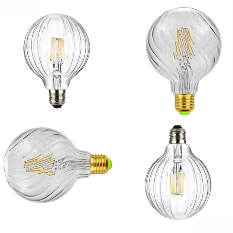 
YUYANG Brand G125 Decor Bulb E27/E26/B22 Pumpkin-shape Filament Decoration Lamp 110-130V/ 220-240V CE+ROHS+ETL 