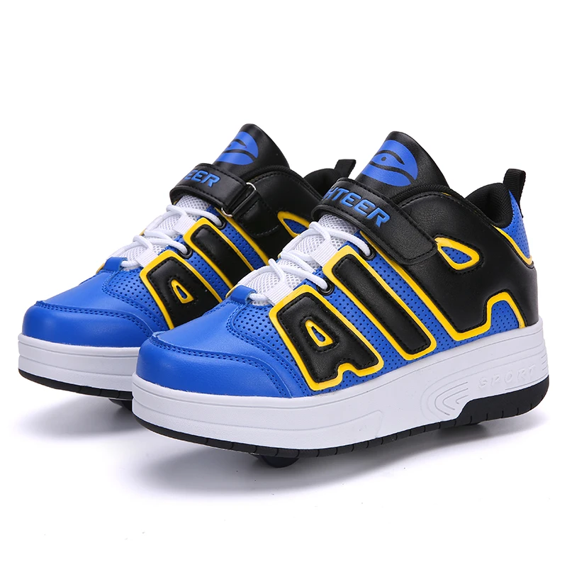 Hot sale Unisex Figure Skates And Roller Skates Shoes With Low Cut, Outdoor Sports With Wheels