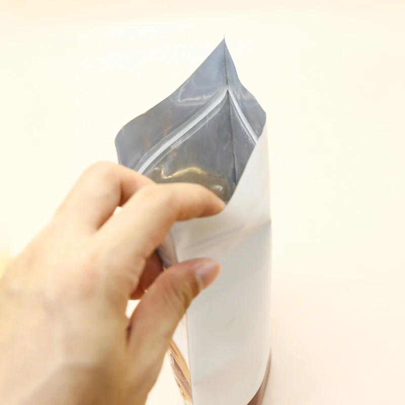 Food Grade Custom Printed Food Packaging Bags Resealable Recyclable PE Plastic Stand Up Zipper Candy Cookie Bags With Logo