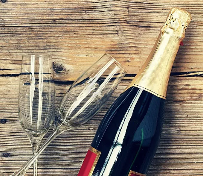 Orange Bride and Groom Champagne Glasses (8 oz) Engraved Mr and Mrs Glasses for Wedding Glasses and Toasting Flutes, Bridal Show