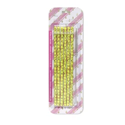 Swig Sip Reusable Drinking Straws - Set of 6 Plastic Straws +Cleaning Brush,12 inch Long Fits 12oz Cups,20oz 30oz Tumblers