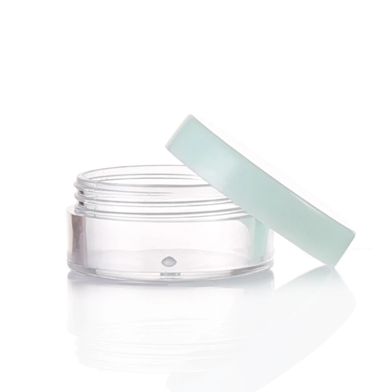 
5g 10g 15g 20g Plastic Cream Jar With Colorful Lid 