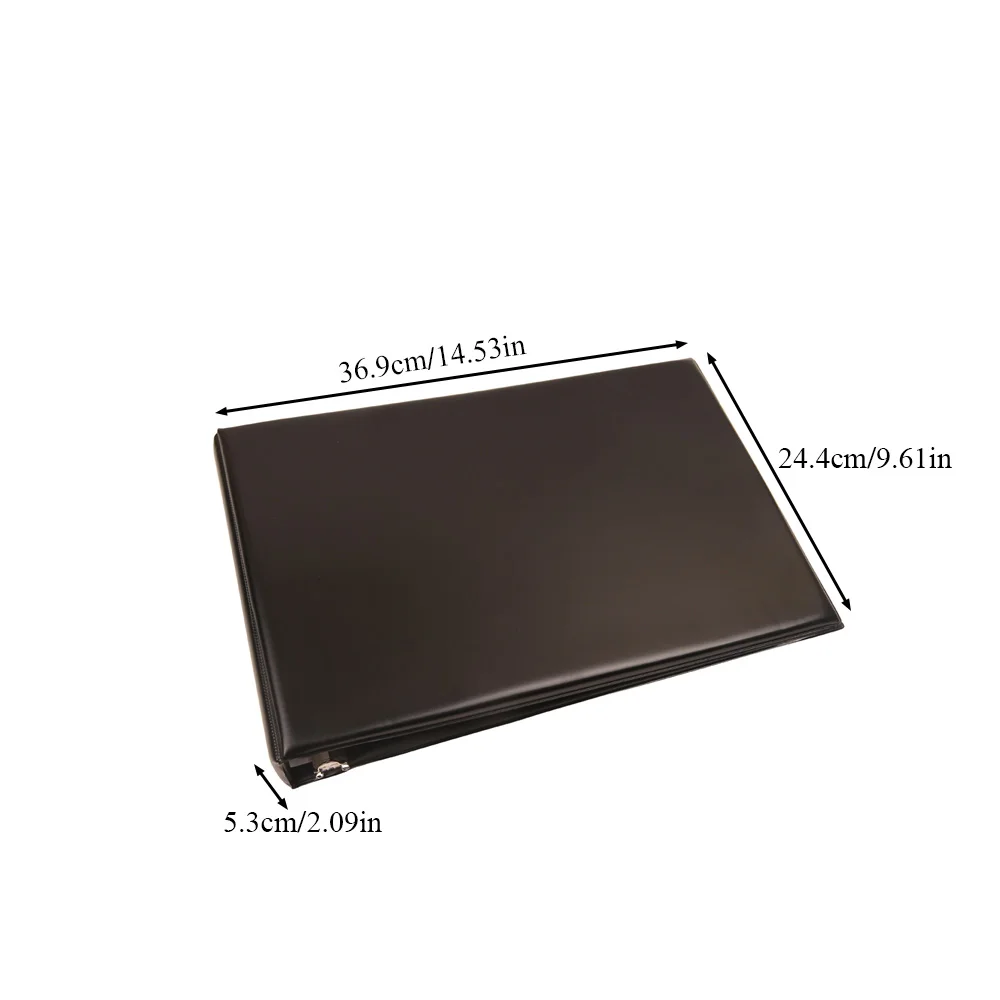 Индивидуальная пластиковая папка на 7 колец с чековой книгой для бизнеса