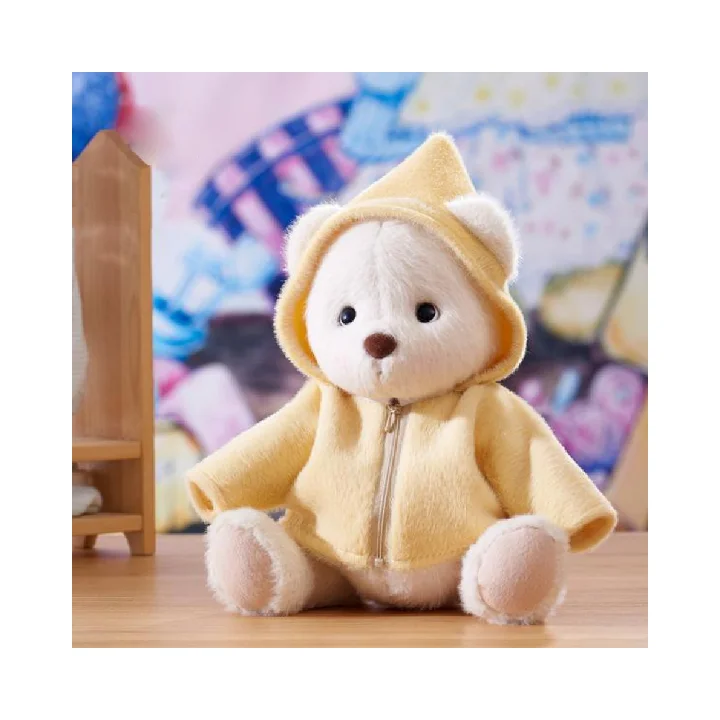 Vintage Teddy Bear With Clothes Plush Toy Soft Mini Bear Handmade Stuffed Animals Gift Toy