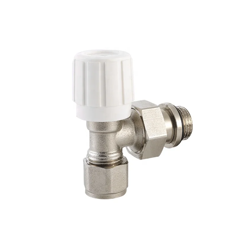 Angle Type Brass Manual Operation Radiator Valve Wholesales